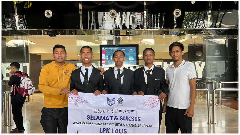 Keberangkatan Alumni Angkatan April 2023
